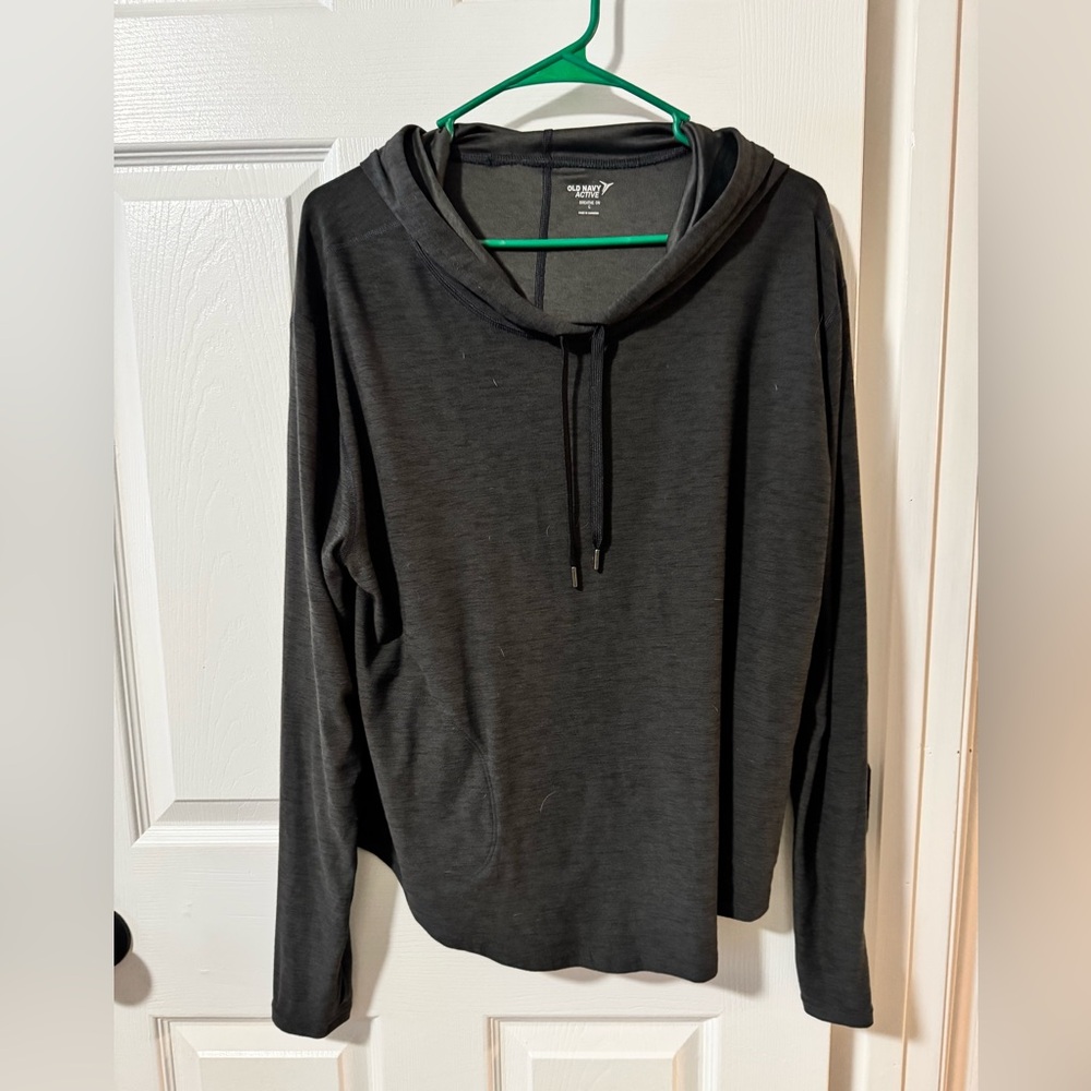 Old Navy Charcoal Light Hoodie